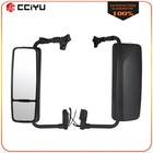 ?Driver+Passenger Side Pair Black Mirrors Complete Truck For 2004-2017 Volvo VNL