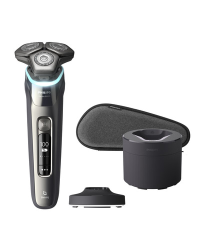 New Philips Series 9000 Skiniq Electric Shaver With Charging Stand