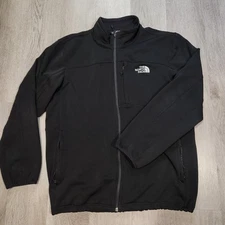 The North Face Men's Apex Bionic 2 Zip Up Fleece Jacket Size Large Black Outdoor