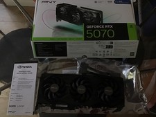 PNY NVIDIA GeForce RTX 5070 OC 12GB GDDR7 Ray-Tracing Graphics Card, DLSS 4, 614