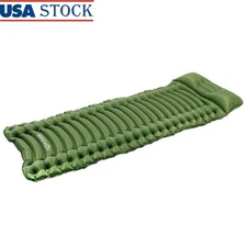 Self Inflating Lightweight Camping Mattress Waterproof Backpacking Pad Green New