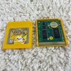Pokemon Yellow Version (Nintendo Gameboy Color, 1998) GBC Authentic New Battery