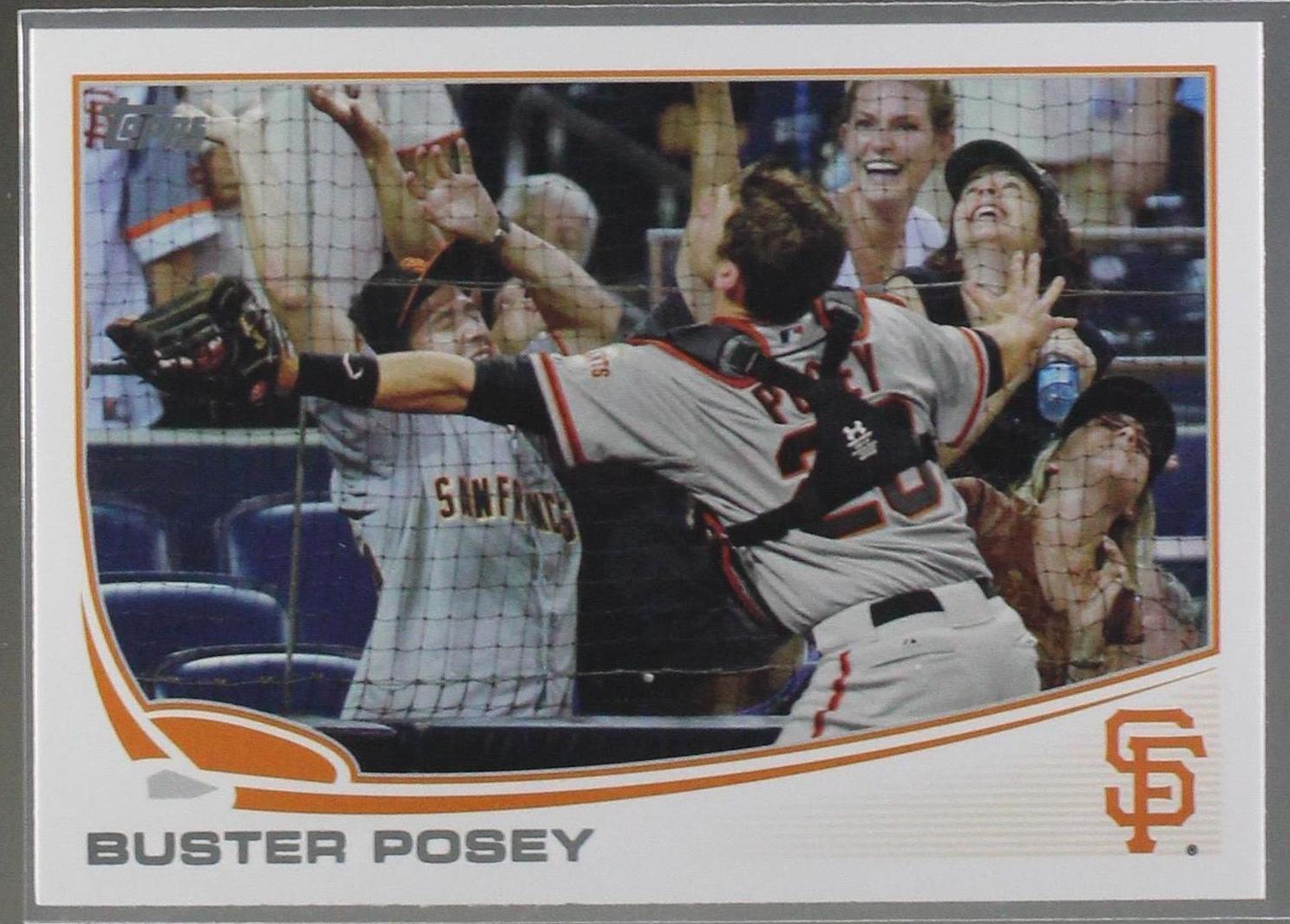 2013 Topps - Out of Bounds Variation Buster Posey #128 for sale online ...