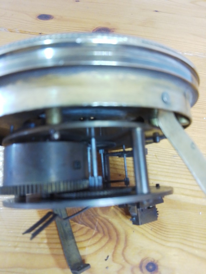 Vintage French Clock Bezel Dial And Movement eBay