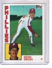 1984 Topps - #332 Kevin Gross Philadelphia Phillies rookie baseball card 