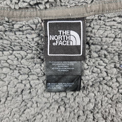 THE NORTH FACE Jacket Boys XL 18 Years Blue Fleece Hooded Hoodie Full Zip Sherpa - Picture 7 of 11