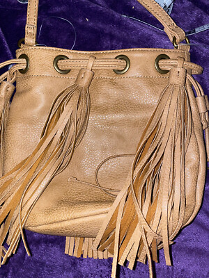 Carlos Santana Cross Body Purse With Tassels