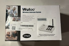 Wuloo 22 Channel 1 Mile Wireless Intercom System WL888 (3 Pack)