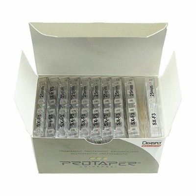 10Packs Dental Dentsply Rotary ProTaper Universal Engine NiTi Files 25mm SX-F3
