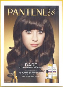 Zooey Deschanel Actress Singer In 2013 Pantene Haircare