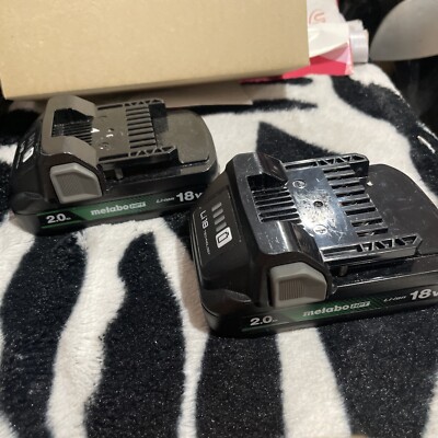 Metabo HPT 18v Battery BSL 1820M 2.0Ah (2 Pack) New No Box