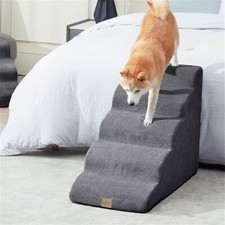 Pet Steps for Small Dog Ladder Foam Puppy Stairs Dog Ramps f High Bed Sofa couch
