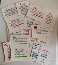 49 Postkarten mit christlichen Sprüchen