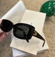 GentleMonster ASH 01 Sunglasses Black Frame Black Lenses