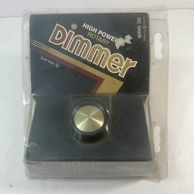 Carlon Thyrocon High Powered Rotary Dimmer RC 1000B VINTAGE
