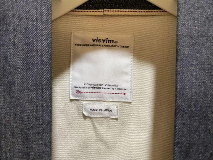 visvim Denim Happi Jacket Indigo Cotton Size 3 Used From Japan | eBay