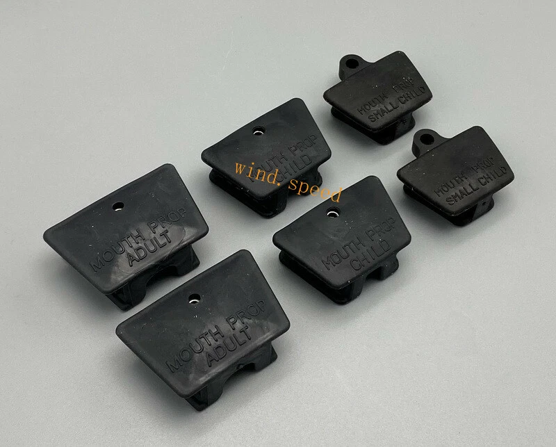 adereços bucais dentais bloco de mordida de silicone autoclavável L/M/S adulto criança sem látex - Imagem 2 de 4