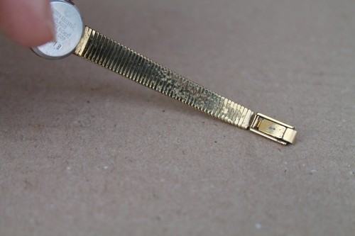 Germany made lady's gold plated watch ''GUB Glashutte'' - Picture 10 of 12