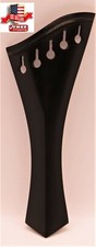 Violin 5 string EBONY HOLLOW Harp Tailpiece 4/4 HILL Model black fret