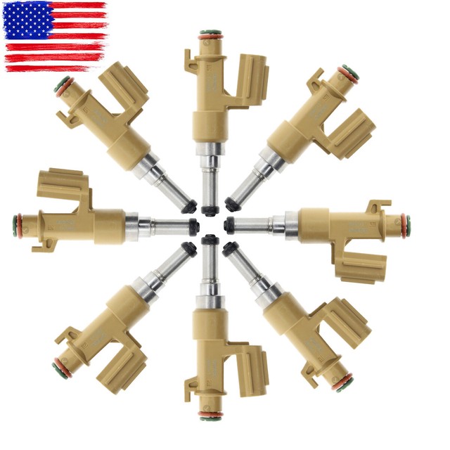 8 Pcs OEM Upgrade Fuel Injectors 2320909151 for Lexus Gx460 4.6l