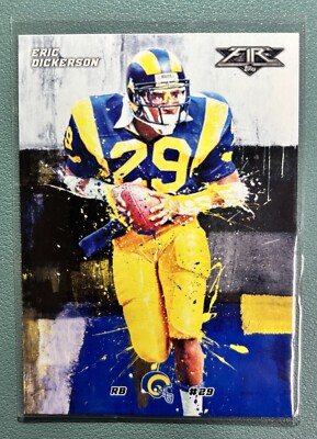 Eric Dickerson - 2015 Topps Fire - Los Angeles Rams