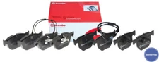 BREMBO BRAKE PADS SET WK FRONT & REAR BMW X5 X6 E70 F15 F85 E71 E72 F16 F86