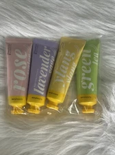 Avry Beauty 4 x 1.5 Oz Hand Creams: Rose, Lavender Sage, Ylang Ylang, Green Tea