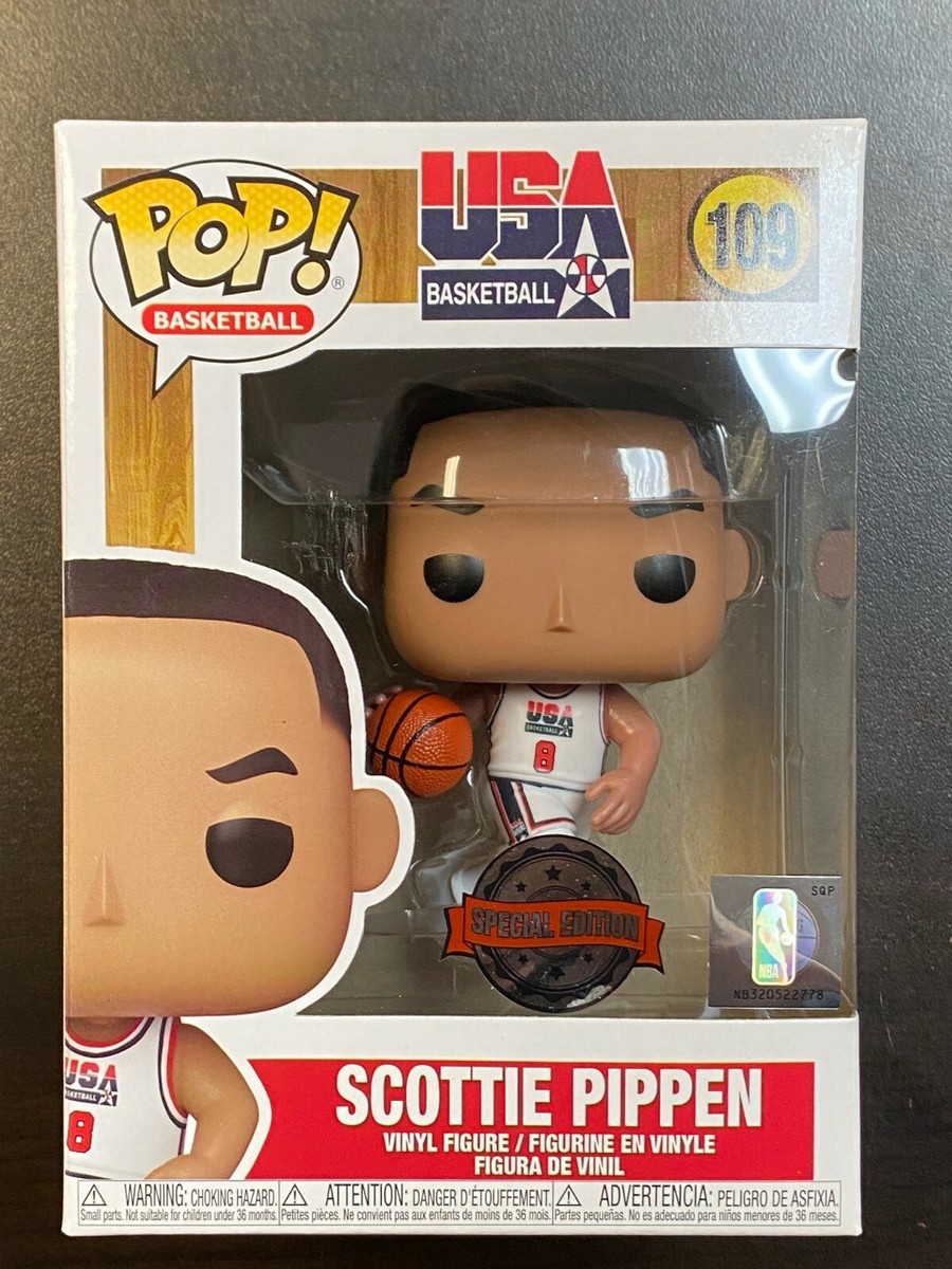 FUNKO POP NBA USA DREAM TEAM SCOTTIE PIPPEN #109 SPECIAL EDITION EXCLUSIVE  | eBay