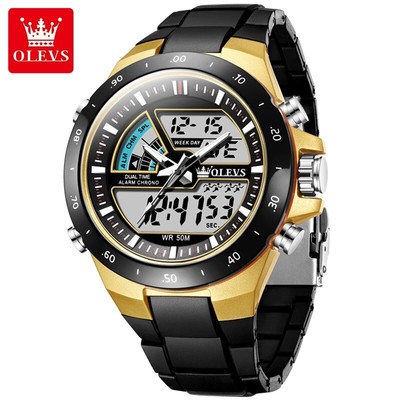 OLEVS Multifunctional Smart Student Electronic Watch Men's Watch Waterproof