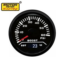 W Pro 52mm 2 In 1 Boost Psi Egt Pyrometer F Exhaust Gas Temperature Gauge