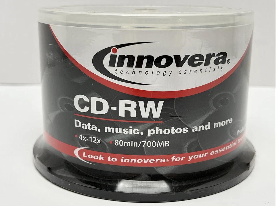 Innovera Cd-rw 50pack  - Image 2 of 4
