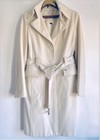 Size M ESPRIT Women’s Ivory Wool Coat Single-Breasted — photo 1