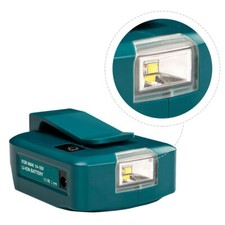 Battery Adapter USB Adapter Charger for Makita 18V Battery w/LED Light  DC Port