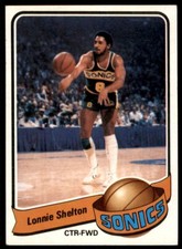 1979-80 Topps Lonnie Shelton Seattle SuperSonics #83