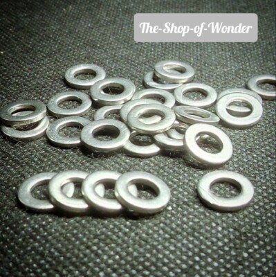Qualität M6 A2 Edelstahl Flachform Unterlegscheiben/Kotflügel/Penny/Fix/DIY/1,6mm