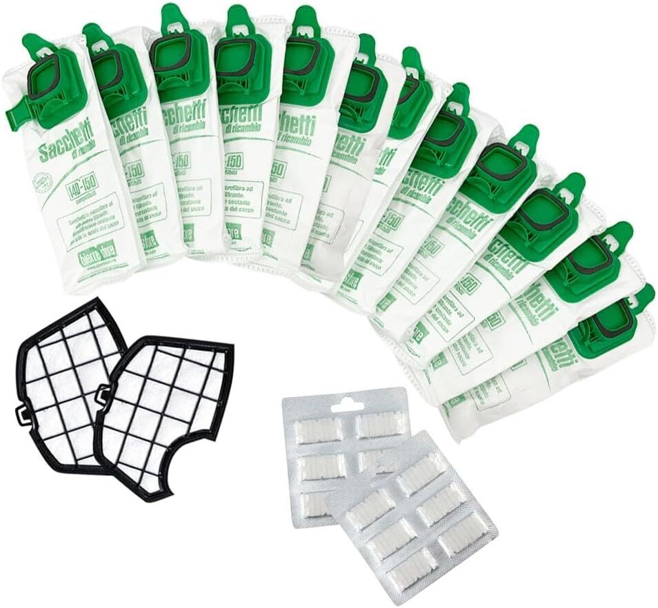 BIERRE STORE SACCHETTI FOLLETTO VK 140 150 12PZ PROFUMI FILTRI...