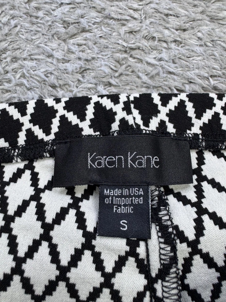 Karen Kane Leggings Mujer Pequeños Citrus Twist Diamante Elastizado Corto Pull On Pantalones Foto 3 de 4