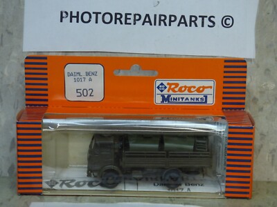 Roco Minitanks 1/87 Modern German Mercedes 1017A 5T Tanker Truck Lot#7314K 