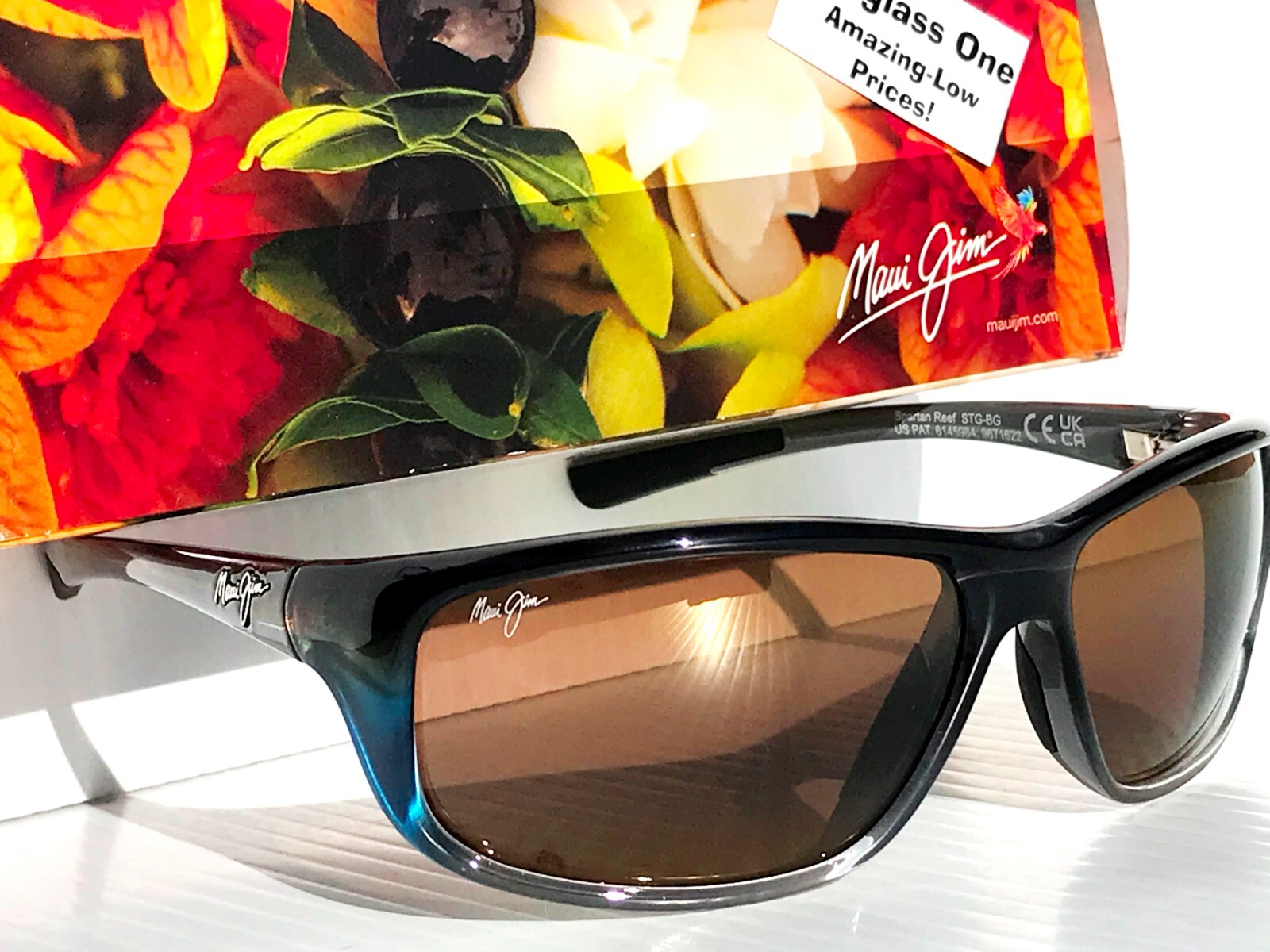 Maui Jim Spartan Reef Marlin Brown 