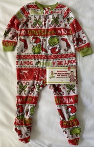 grinch pajamas infant
