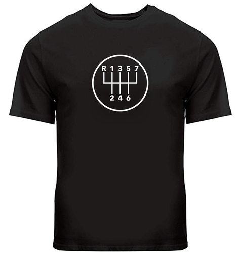 Manual Transmission Shift Pattern 7 Speed Stick Shirts Unisex Mens Tee T-Shirt - Picture 15 of 34