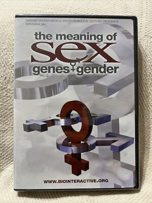 New The Meaning of Sex, Genes, and Gender (DVD 2001 Sealed Biointeractive