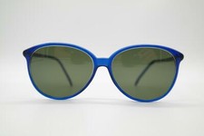 Vintage Pro Design Denmark 878 P77 Blue Oval Sunglasses Glasses NOS