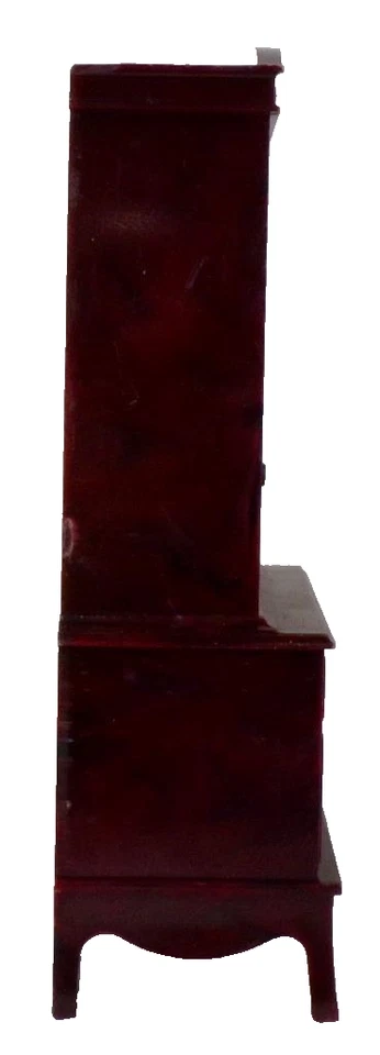 Gabinete de China ideal Hutch casa de muñecas miniatura 1:12 plástico duro I-979 años 50 #8 Foto 3 de 4