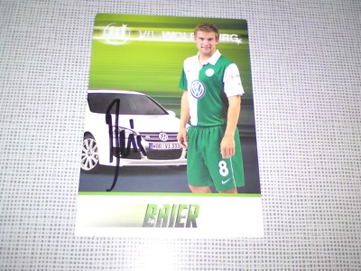 Autogrammkarte Wolfsburg Daniel Baier 2006-2007