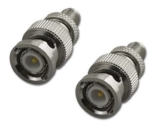 2 Pack Lot - SMA Female to BNC Male RF Coax Coaxial Adapter Converter Connector