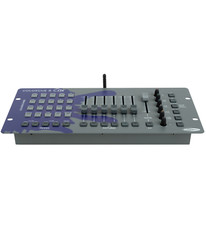CENTRALINA LUCI WIRELESS DMX MIXER controller fari LED PAR 36 56 64 RGBWA-UV dj