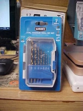 Hart 7 pc titanium drill bit set