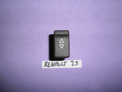 RENAULT 25 B29ESPACE 1' SERIES ELECTRIC GLASS SWITCH BUTTON 7700752124 