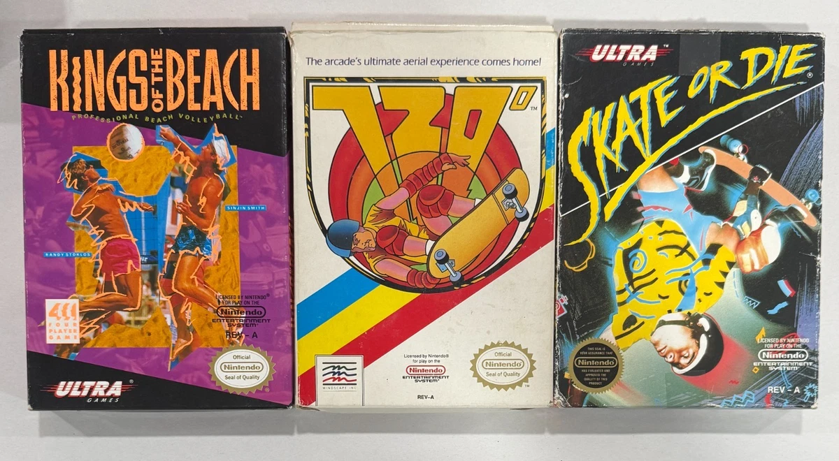 FC★720° NES 海外版★箱付・説明書付・ソフト付 Nintendo NES Video Games 720 Degrees for sale | eBay